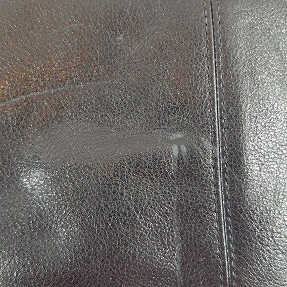 Vintage Coach Calf Hair Wristlet Clutch Leopard Print - Picture 8 of 8